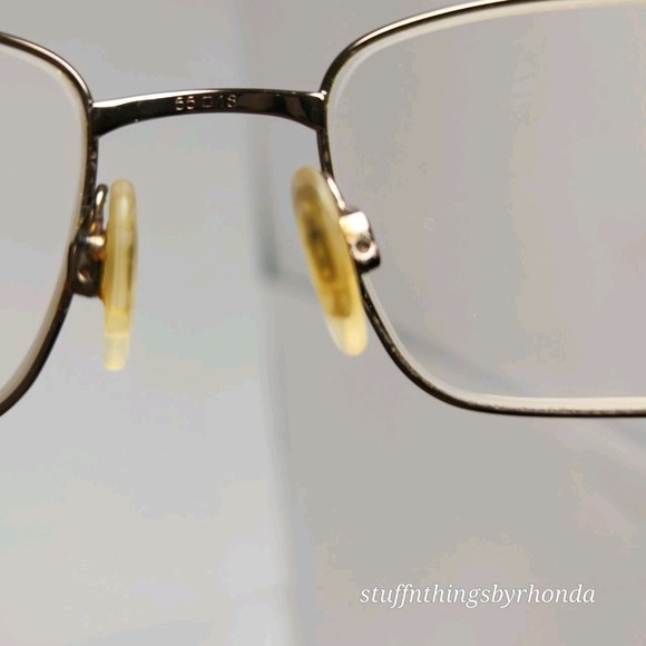 RALPH LAUREN 1036 SQUARE FULL RIM  EYEGLASSES FRAMES 55-18-140 Made In ITALY - Picture 7 of 10
